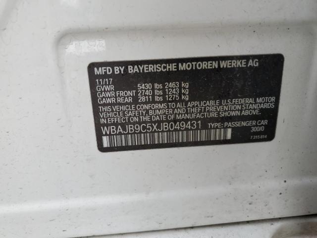 WBAJB9C5XJB049431