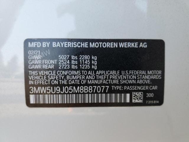 3MW5U9J05M8B87077
