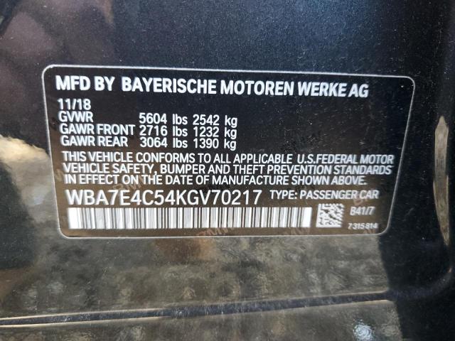 WBA7E4C54KGV70217