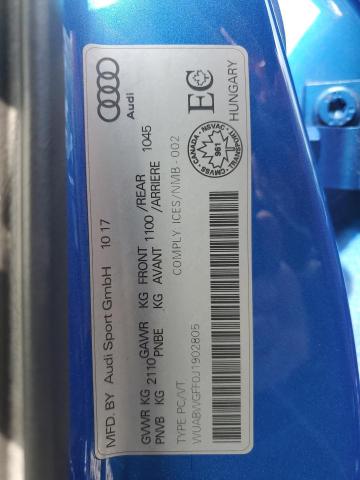WUABWGFF0J1902805