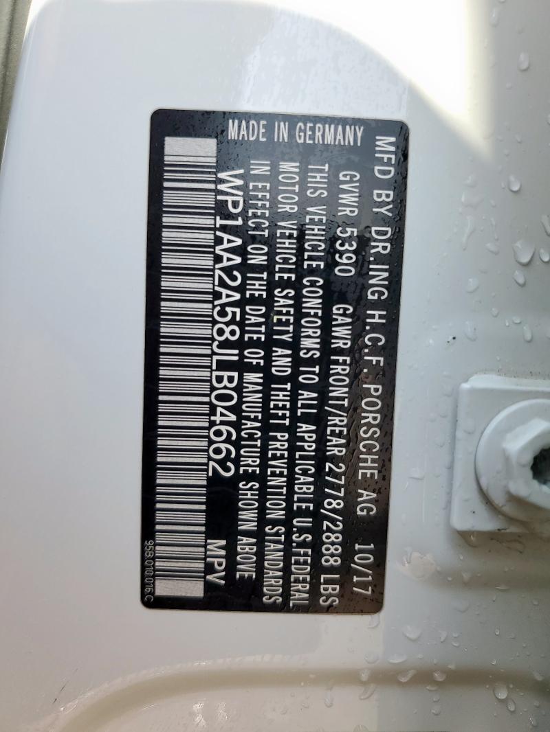WP1AA2A58JLB04662