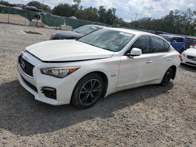 2016 INFINITI Q50 RED SPORT 400 — VIN JN1FV7AP4GM421421