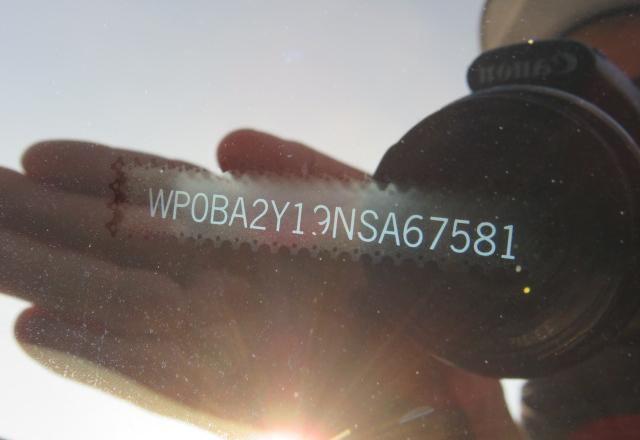WP0BA2Y19NSA67581