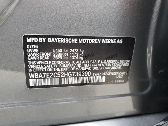 WBA7E2C52HG739390