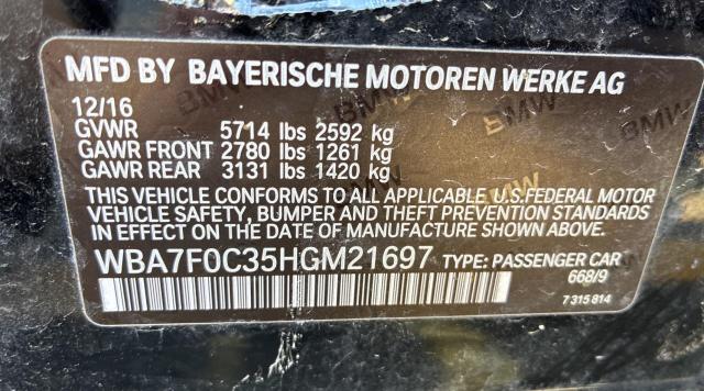 WBA7F0C35HGM21697