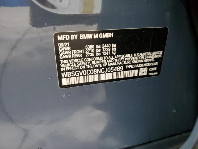 WBSGV0C08NCJ05489