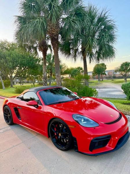 2021 PORSCHE BOXSTER SP — VIN WP0CC2A84MS240215