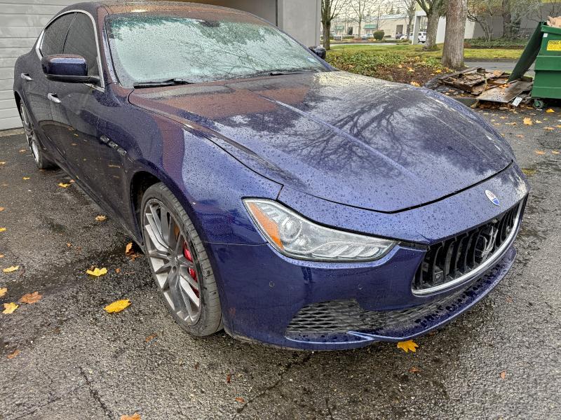 2016 MASERATI GHIBLI S — VIN ZAM57RSA7G1168911